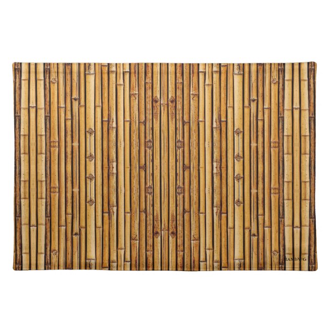 HAMbWG - Cloth Place Mat - Bamboo (Front)