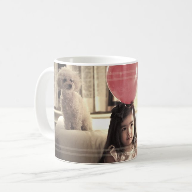 HAMbWG - Coffee Mug - Girl w Baloon & Puppy (Front Left)