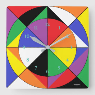HAMbWG Color Wheel - Wall Clock