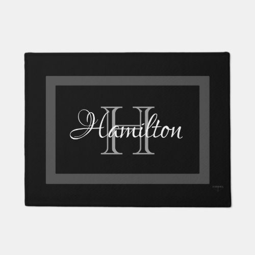 HAMbWG _ Custom Door Mat in Any Color w Name