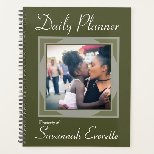 HAMbWG _ Daily Planner _ Photo plus any color