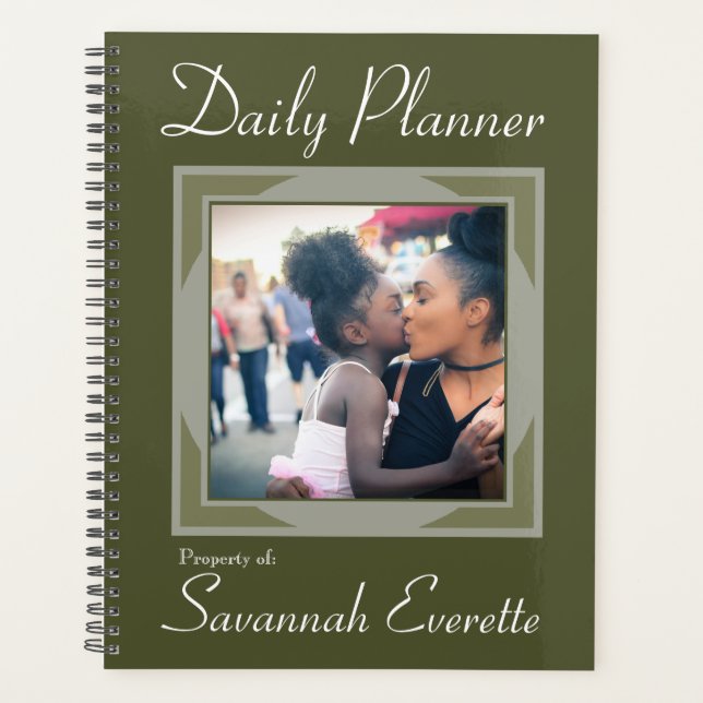 HAMbWG - Daily Planner - Photo plus any color (Front)