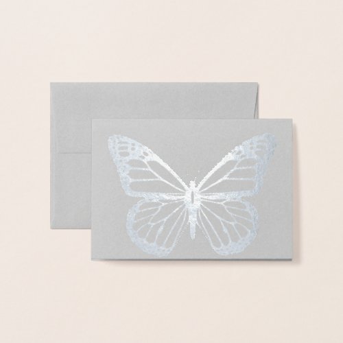 HAMbWG _  Foil Card _ Butterfly Mini Note Card