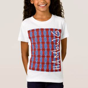 HAMbWG - Girl's T Shirt - Red Blue
