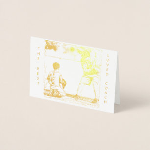 HAMbWG - Gold Foil Card - The Best Loved Coach