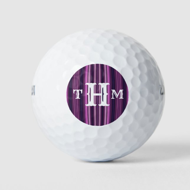HAMbWG - Golf Balls you personalize - Amethyst (Front)