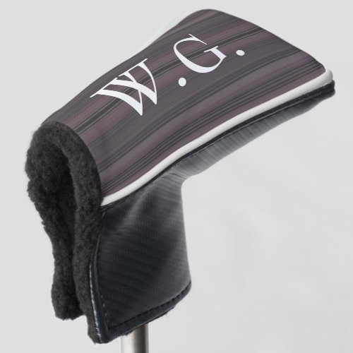 HAMbWG Golf Iron Head Cover _ Raspberry Stripes