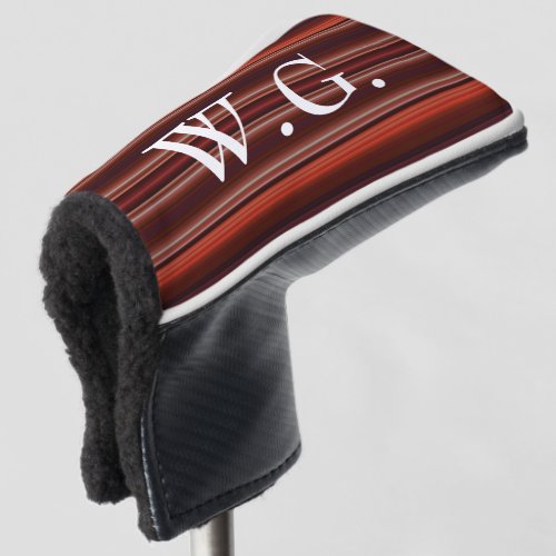 HAMbWG Golf Iron Head Cover _ Ruby Stripes