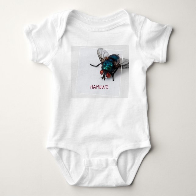 HAMbWG - Hanes TAGLESS® T-Shirt - Insect Baby Bodysuit (Front)