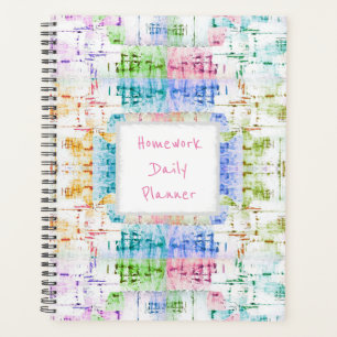 HAMbWG - Homework Daily Planner - Mixed Color