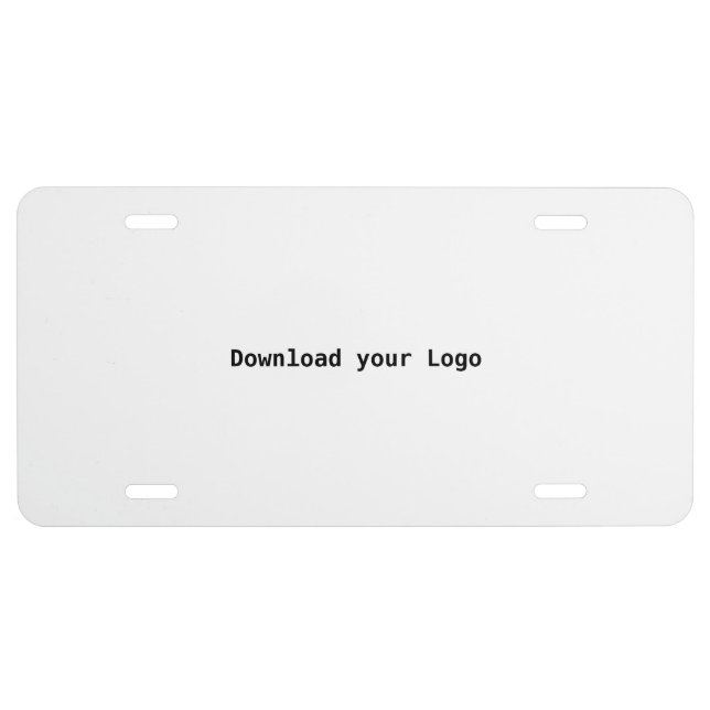 HAMbWG  Logo Vanity License Plate (Front)