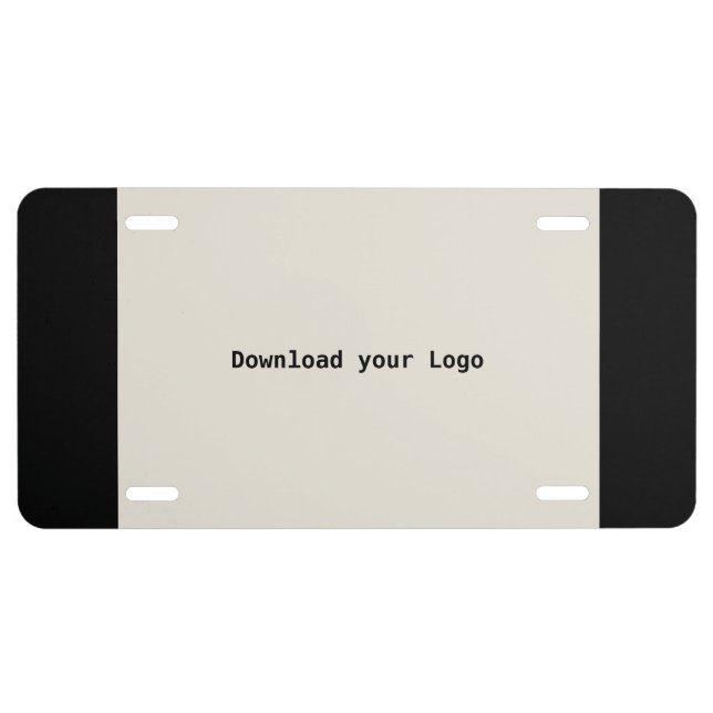 HAMbWG  Logo Vanity License Plate (Front)
