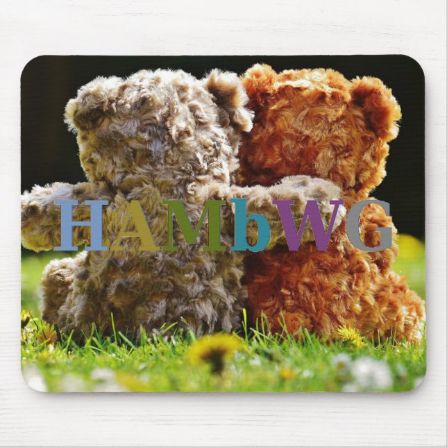 HAMbWG - Mouse Pad - Teddy Bear Buddies (Front)