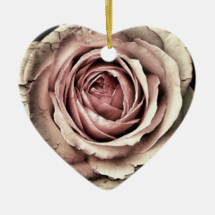 HAMbWG - Ornament - Vintage Rose - Personalizable