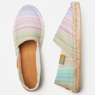 HAMbWG Pastel lines Espadrilles