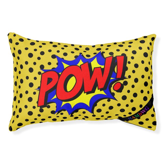 HAMbWG - Pet Bed - Comic Book Design (Front)