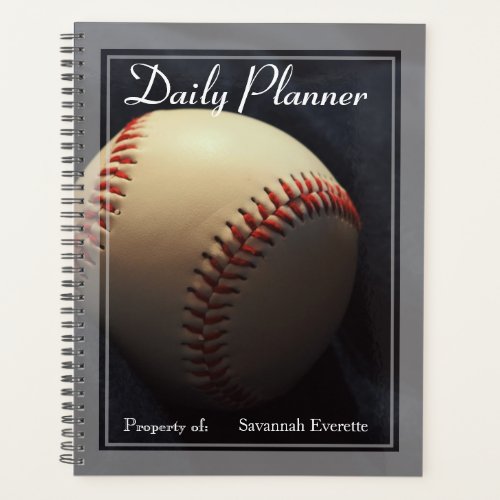 HAMbWG _ Photo Daily Planner _ Baseball