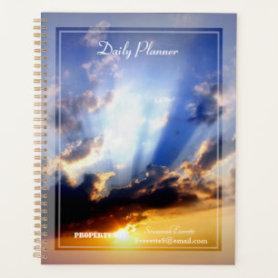 HAMbWG - Photo Daily Planner - Beautiful Sky