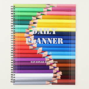 HAMbWG - Photo Daily Planner - Colored Pencils