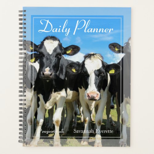 HAMbWG _ Photo Daily Planner _ Cow Herd