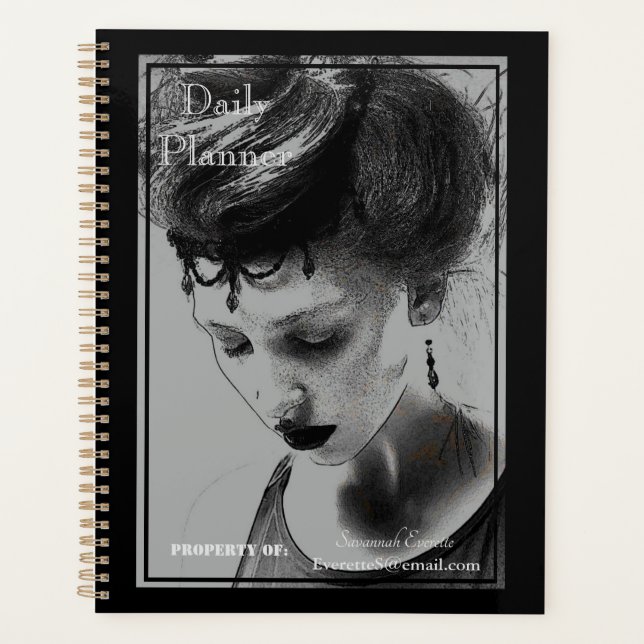 HAMbWG - Photo Daily Planner -  Gothic Fashion (Front)