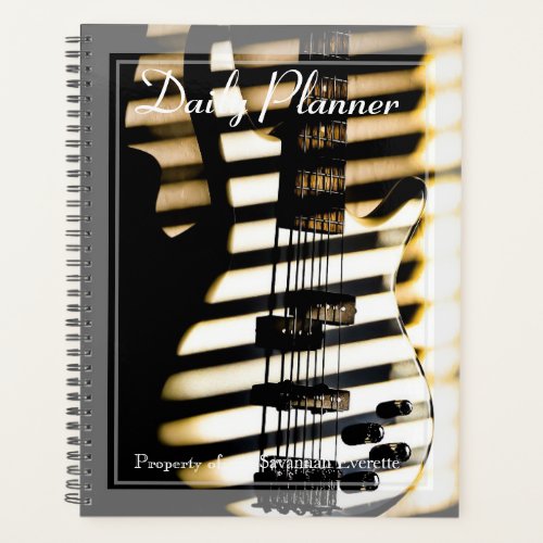 HAMbWG _ Photo Daily Planner _ Guitar