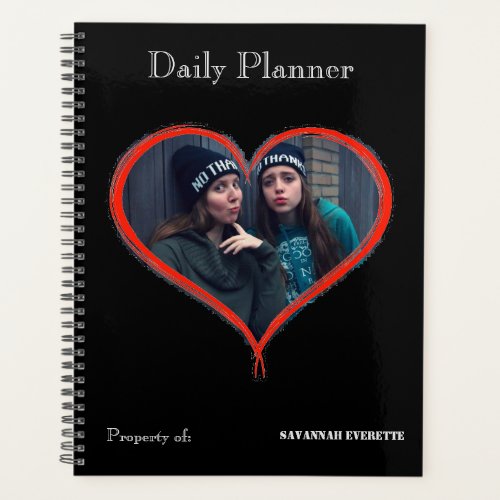 HAMbWG _ Photo Daily Planner _ Photo Heart