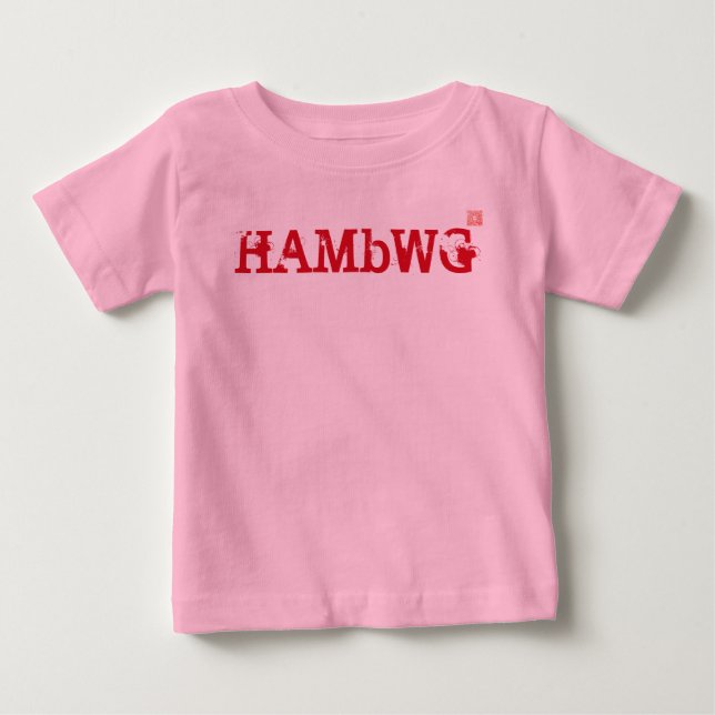 HAMbWG - Pink w/Red Pullover Hoodie (Front)