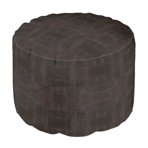 HAMbWG Pouf Chair _  Dark Brown Distressed