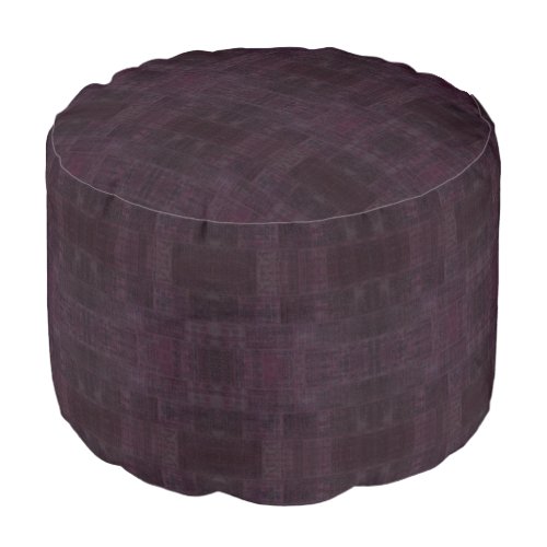 HAMbWG Pouf Chair _  Deep Distressed Amethyst