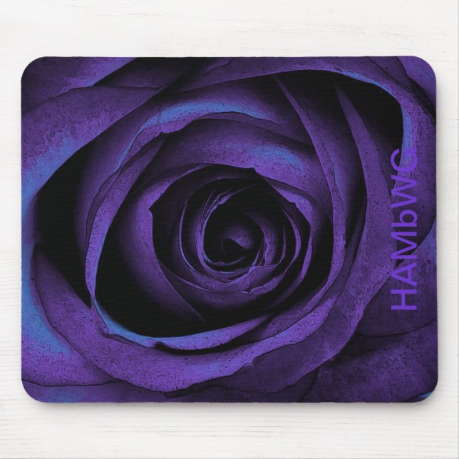 HAMbWG Purple Rose Mouse Pad (Front)