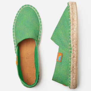 HAMbWG - Speckled Green Espadrilles