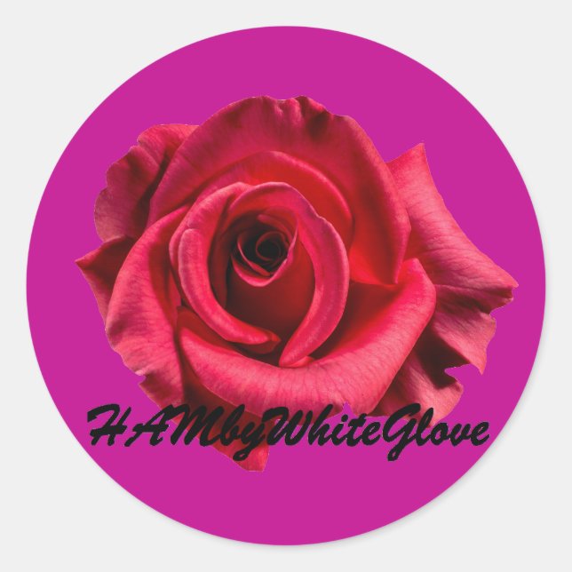 HAMbWG - Stickers - Rose Logo (Front)