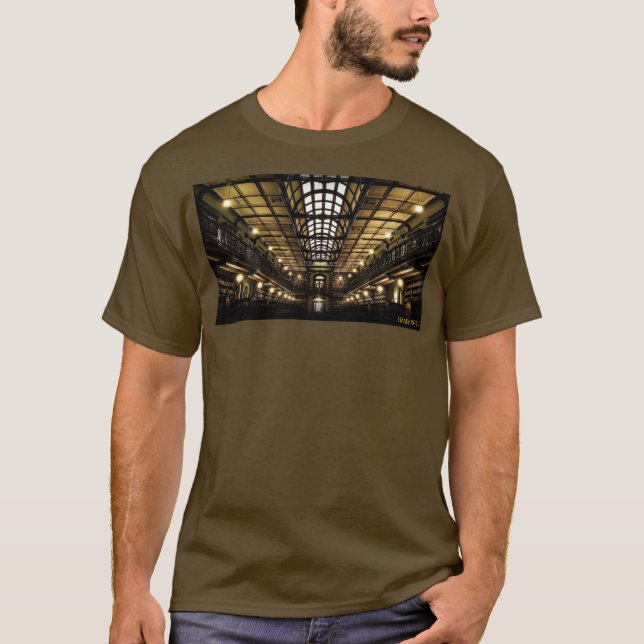 HAMbWG - T-Shirt - Architecture Library Lg (Front)