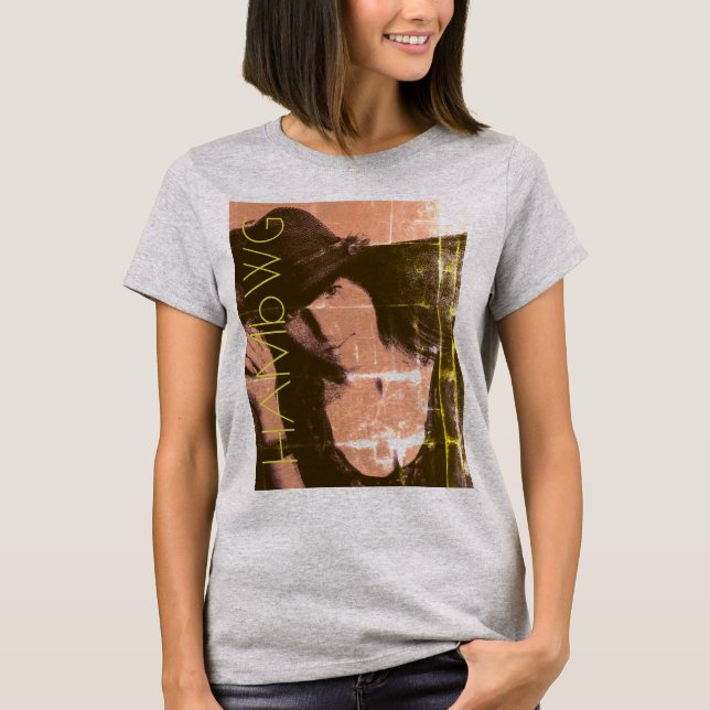 HAMbWG - T-Shirts - HAMbWG B W Face w  Logo 6 (Front)