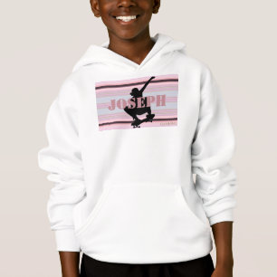 HAMbWG - Ultra Violet Purple Skateboarder Hoodie