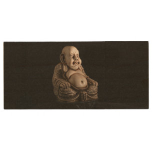 HAMbWG - USB Flash - Buddha Wood Flash Drive