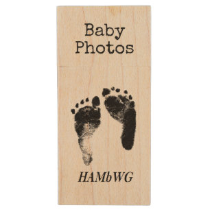 HAMbWG USB Flash Drive - Baby Feet