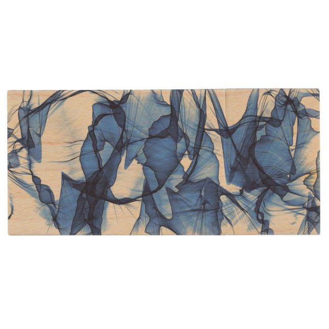 HAMbWG  USB Flash Drive - Billowy Blue (Front)