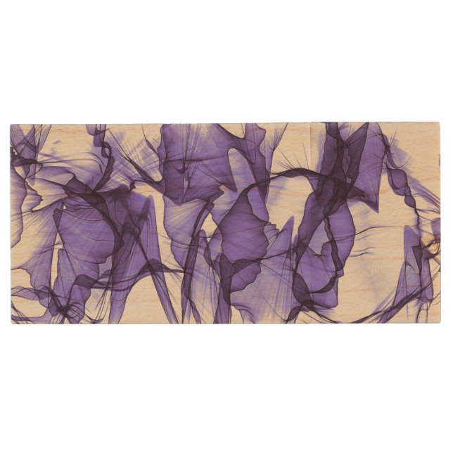 HAMbWG  USB Flash Drive - Billowy Purple (Front)