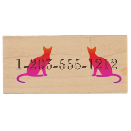 HAMbWG - USB Flash Drive - Cat Graphic