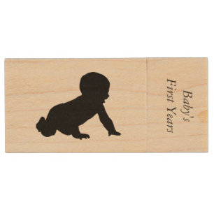 HAMbWG  USB Flash Drive - Crawling Baby