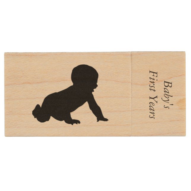 HAMbWG  USB Flash Drive - Crawling Baby (Front)