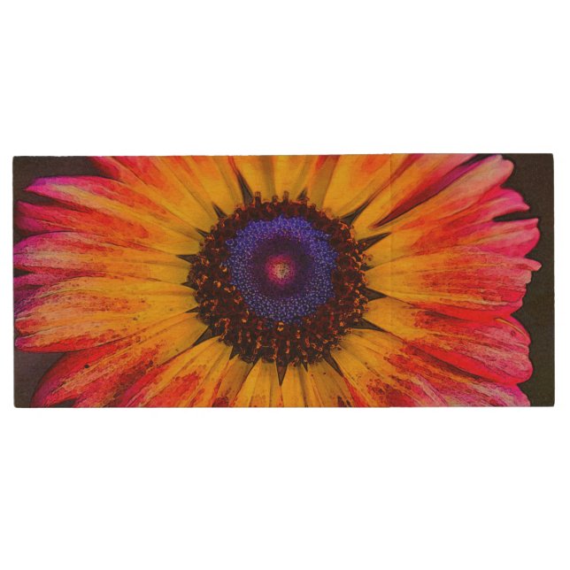 HAMbWG - USB Flash Drive - Gerber Daisy (Front)