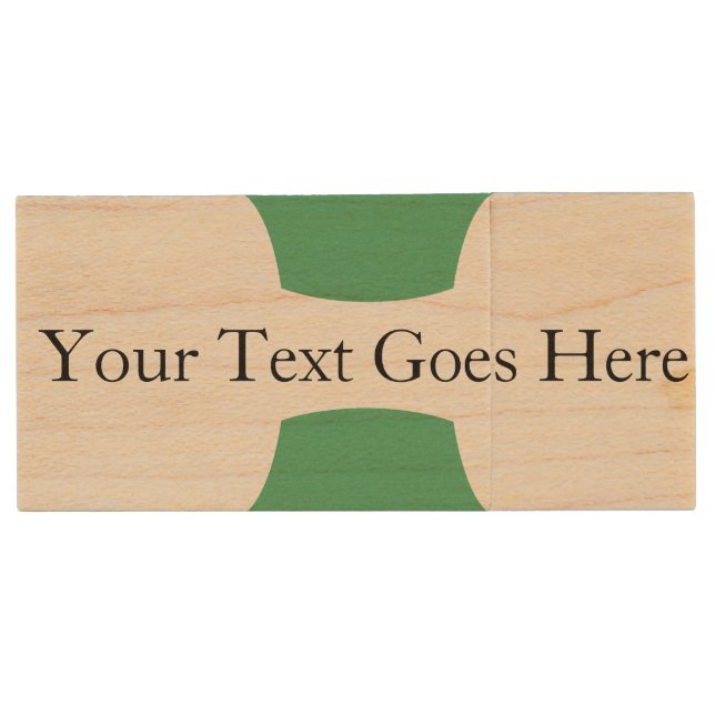 HAMbWG - USB Flash Drive - Green (Front)