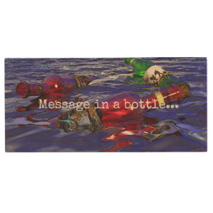 HAMbWG  USB Flash Drive - Message in a bottle