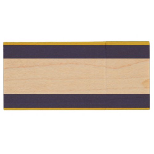 HAMbWG _ USB Flash Drive _  Navy  Yellow Stripe