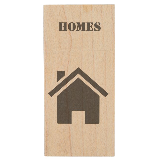 HAMbWG - USB Flash Drive -  Real Estate (Front Vertical)