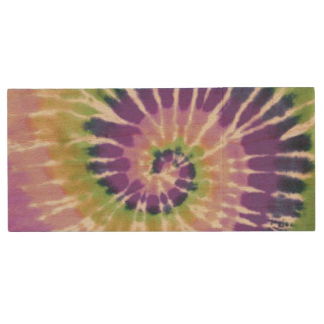 HAMbWG  USB Flash Drive - Tie Dye Purple (Front)