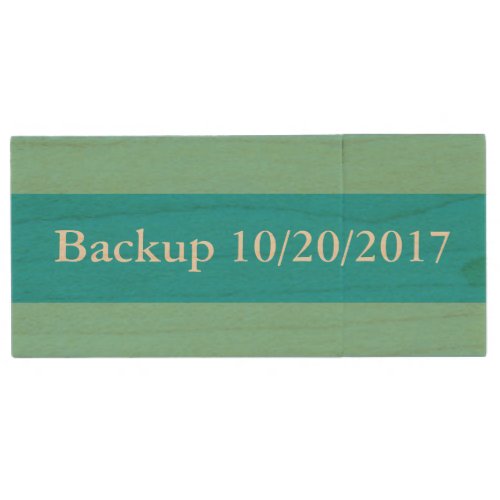 HAMbWG _ USB Flash Drive _ Two_Tone Aqua